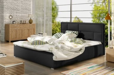 Latina Upholstered Bed With Container 180x200 cm