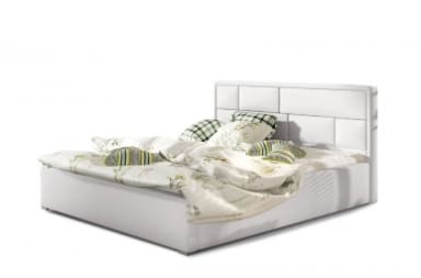 Latina Upholstered Bed With Container 200x200 cm