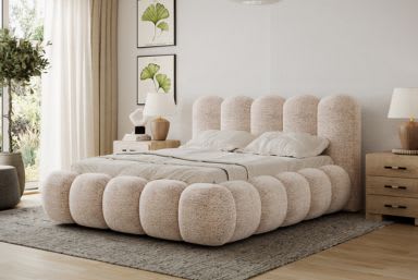 Oloroso Upholstered Bed With Container 160x200