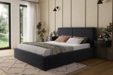 Pesillo Upholstered Bed With Container 160x200