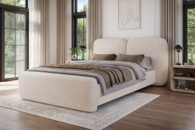 Ollival Upholstered Bed With Container 140x200
