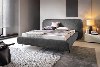 Pointt  Upholstered Bed With Container 140x200