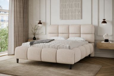 Giberio Upholstered Bed With Container 180x200