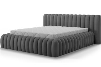 Carilla Upholstered Bed With Container 160x200