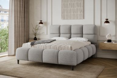 Giberio Upholstered Bed With Container 160x200