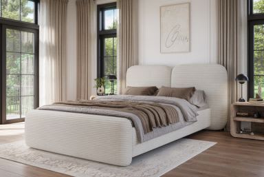 Ollival Upholstered Bed With Container 160x200
