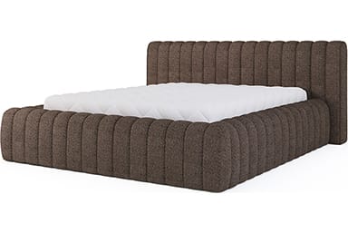 Carilla Upholstered Bed With Container 160x200