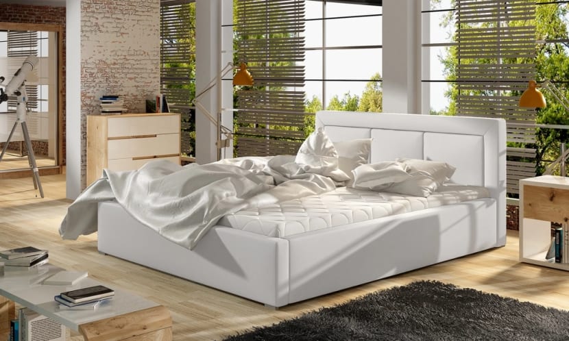 Belluno Upholstered Bed With Container 200x200