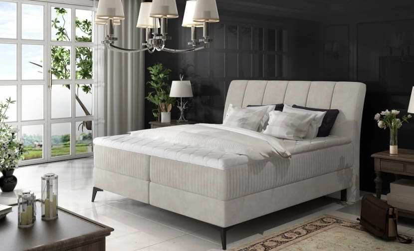 Aderito Continental Bed With Container 140x200