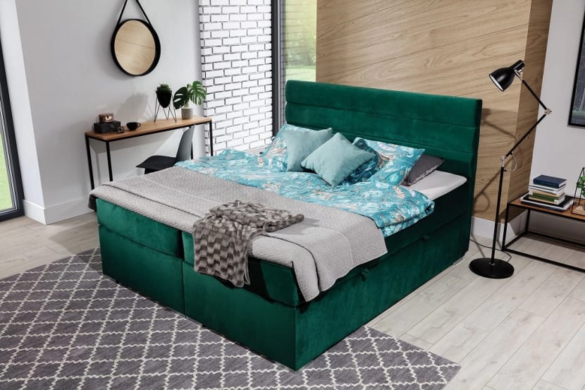 Softy Continental Bed With Container 140x200cm