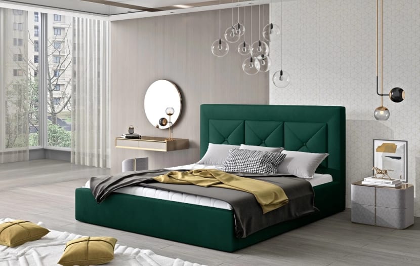 Cloe Upholstered Bed With Container 140x200 Poznaj pozostałe 567 Beds