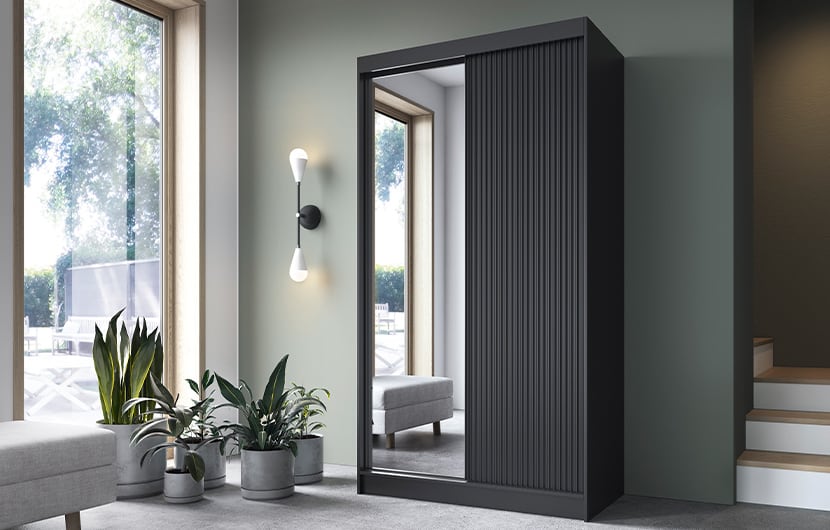 Prescco II with a mirror, 60x120 cm