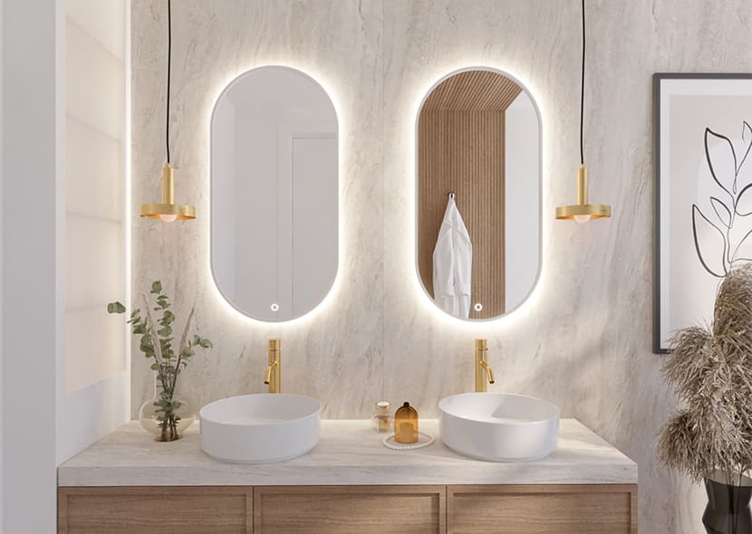 Arducati A Mirror With Lighting