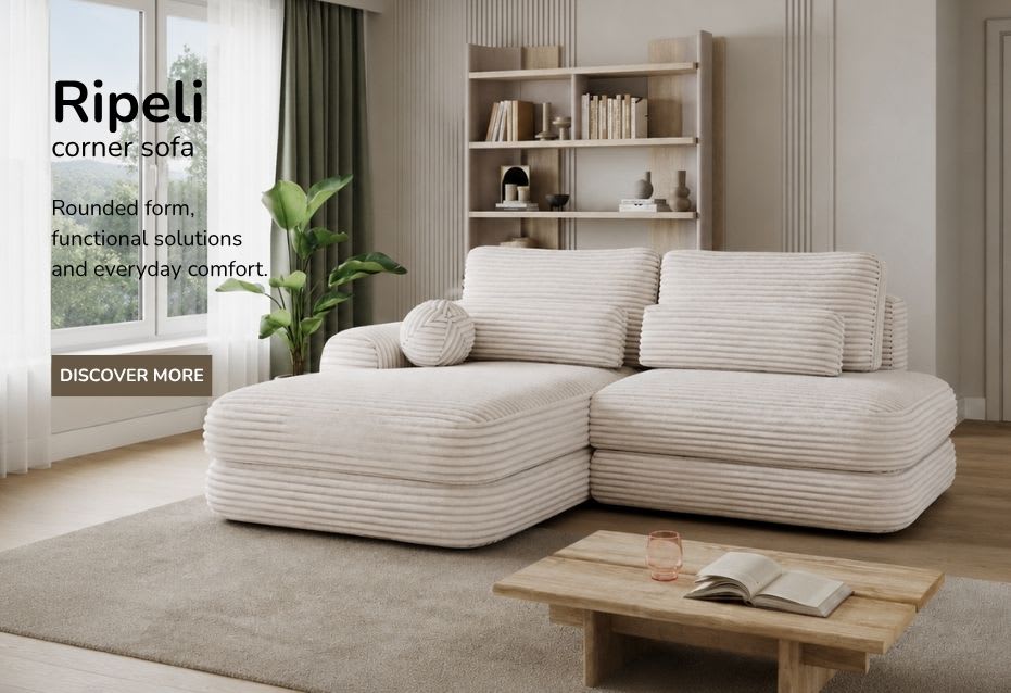 Ripeli Corner Sofa – New to Our Collection