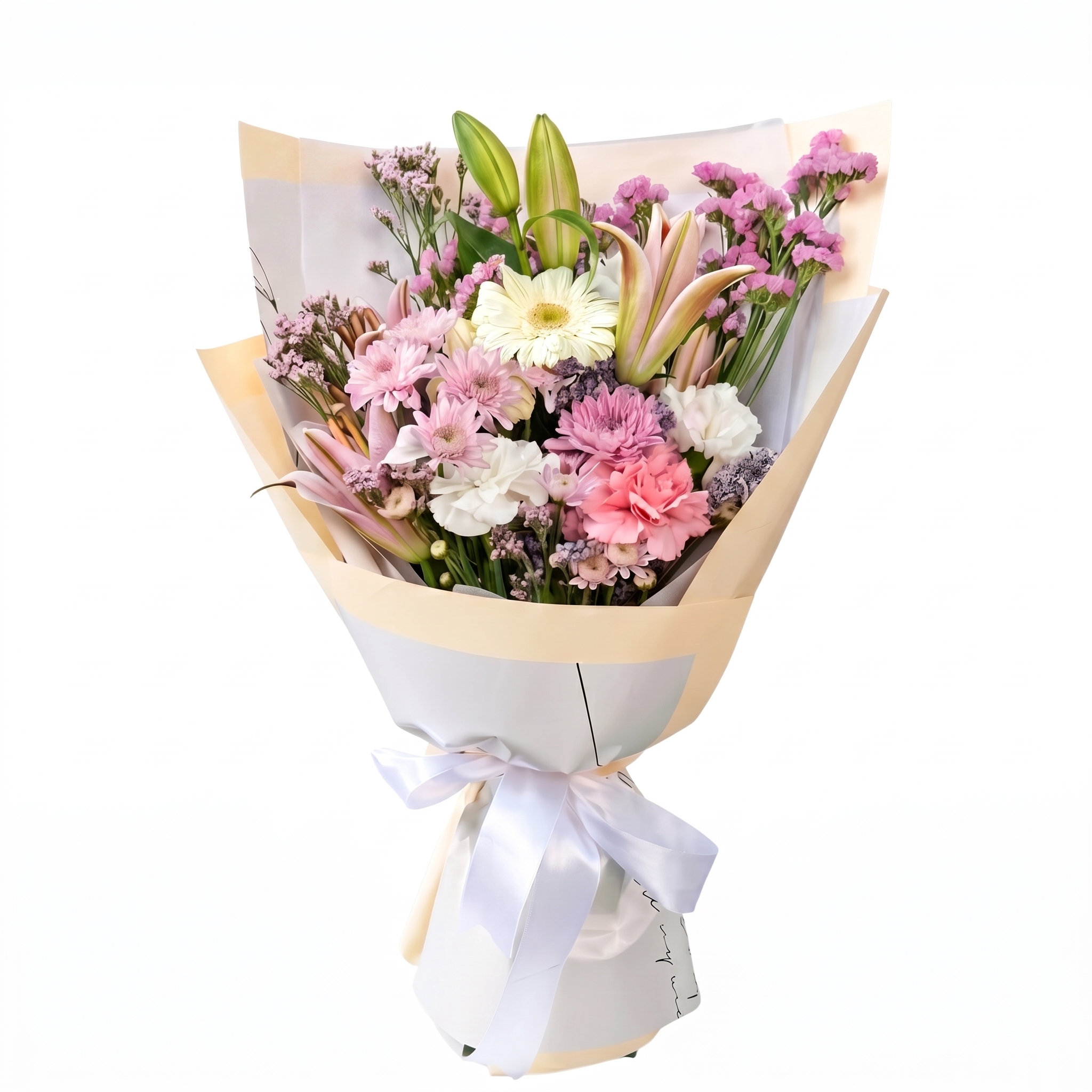 Mixed Flowers Aesthetic Bouquet