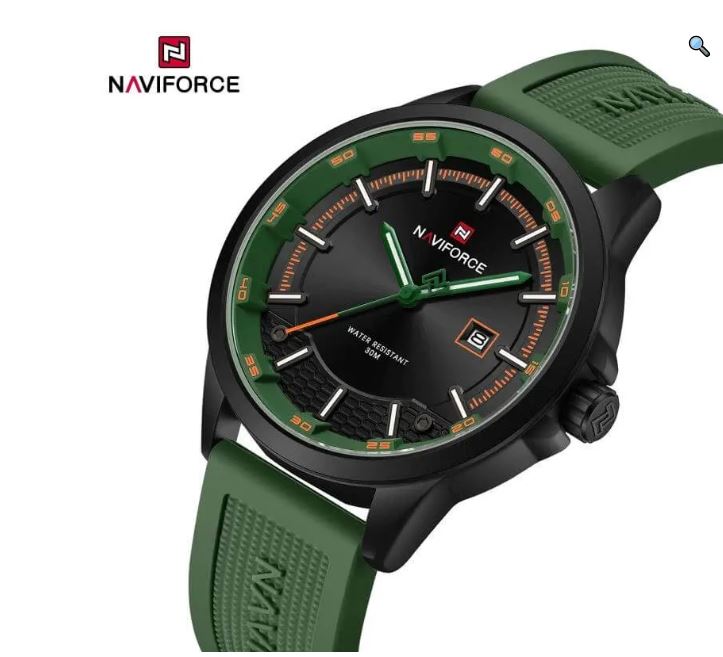 NaviForce NF9248 Simple Casual Quartz Movement Luminous Date Display Leather Watch For Men - Black 15