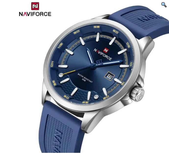NaviForce NF9248 Simple Casual Quartz Movement Luminous Date Display Leather Watch For Men - Black 17