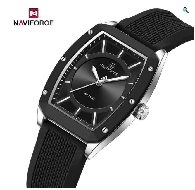 NaviForce NF5049 Simple Elegant Minimalist Barrel Shaped Quartz Movement Women's Watch -Rosegold/Beige 10