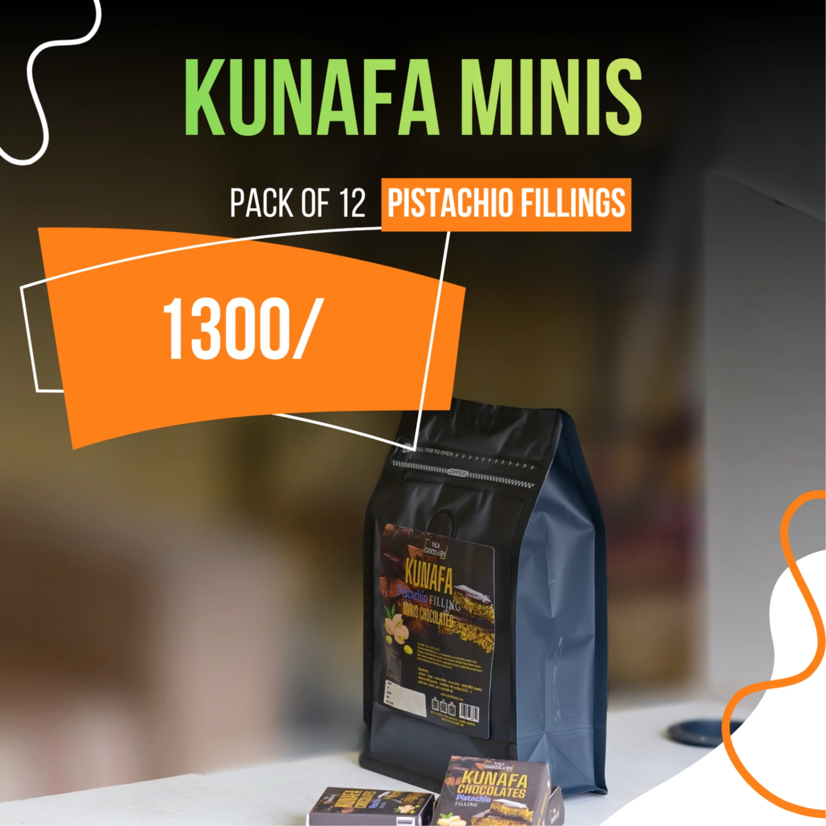 Kunafa Minis(Pack of 12)