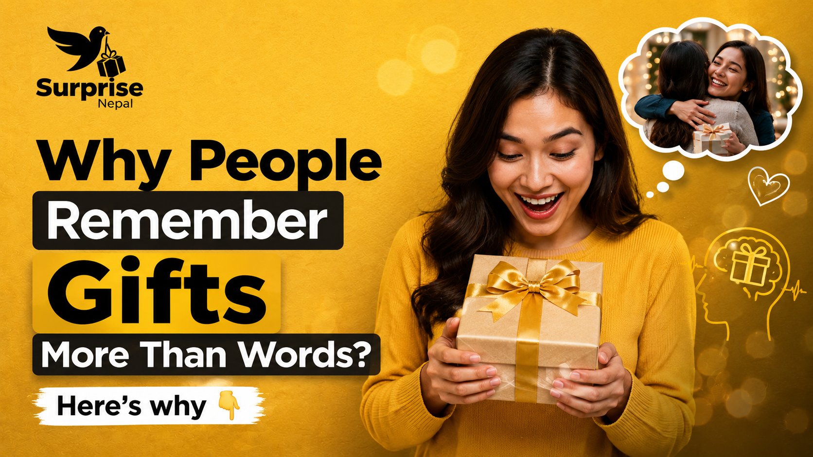 Why People Remember Gifts More Than Words? Here's why 👇
