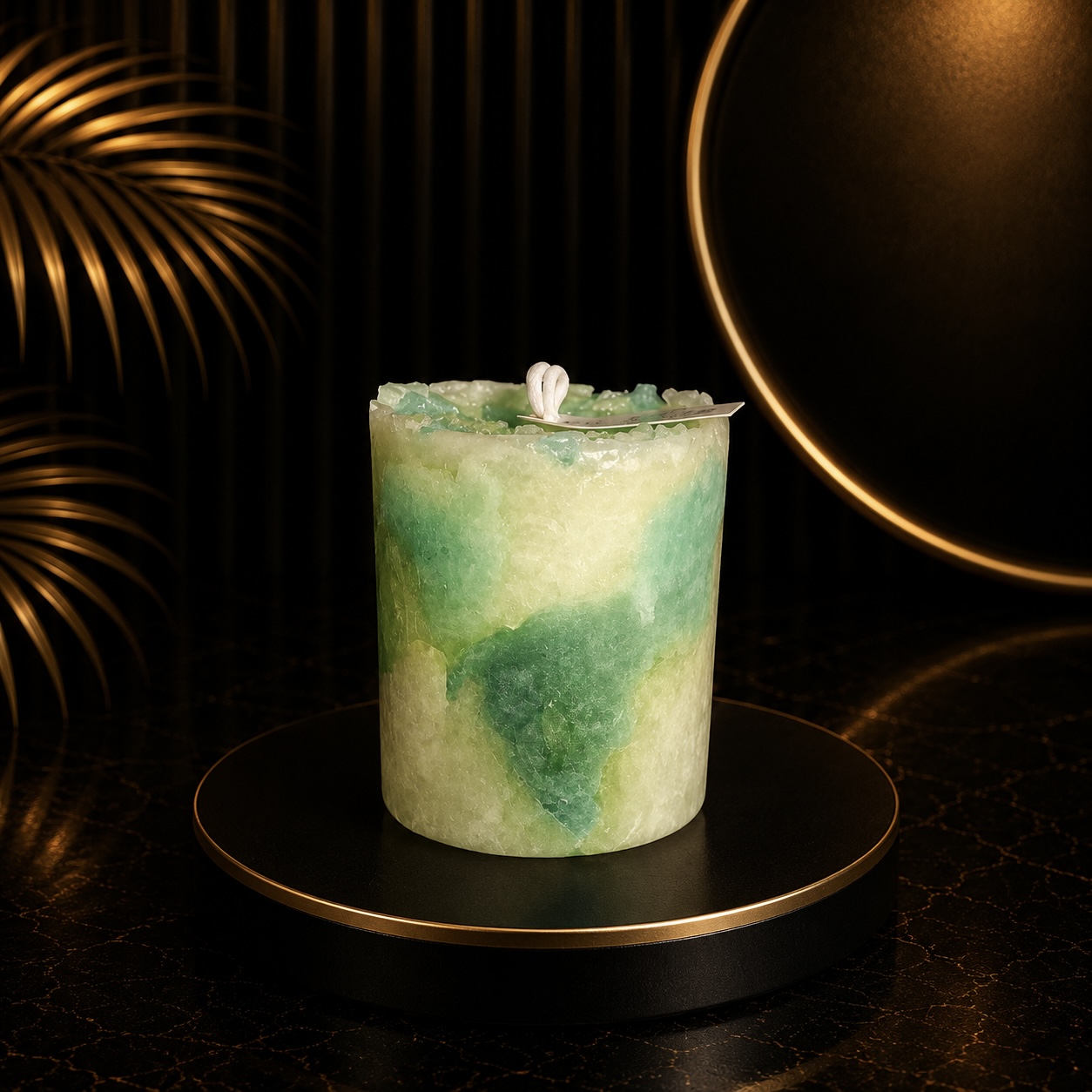 Crystal Frost Candle