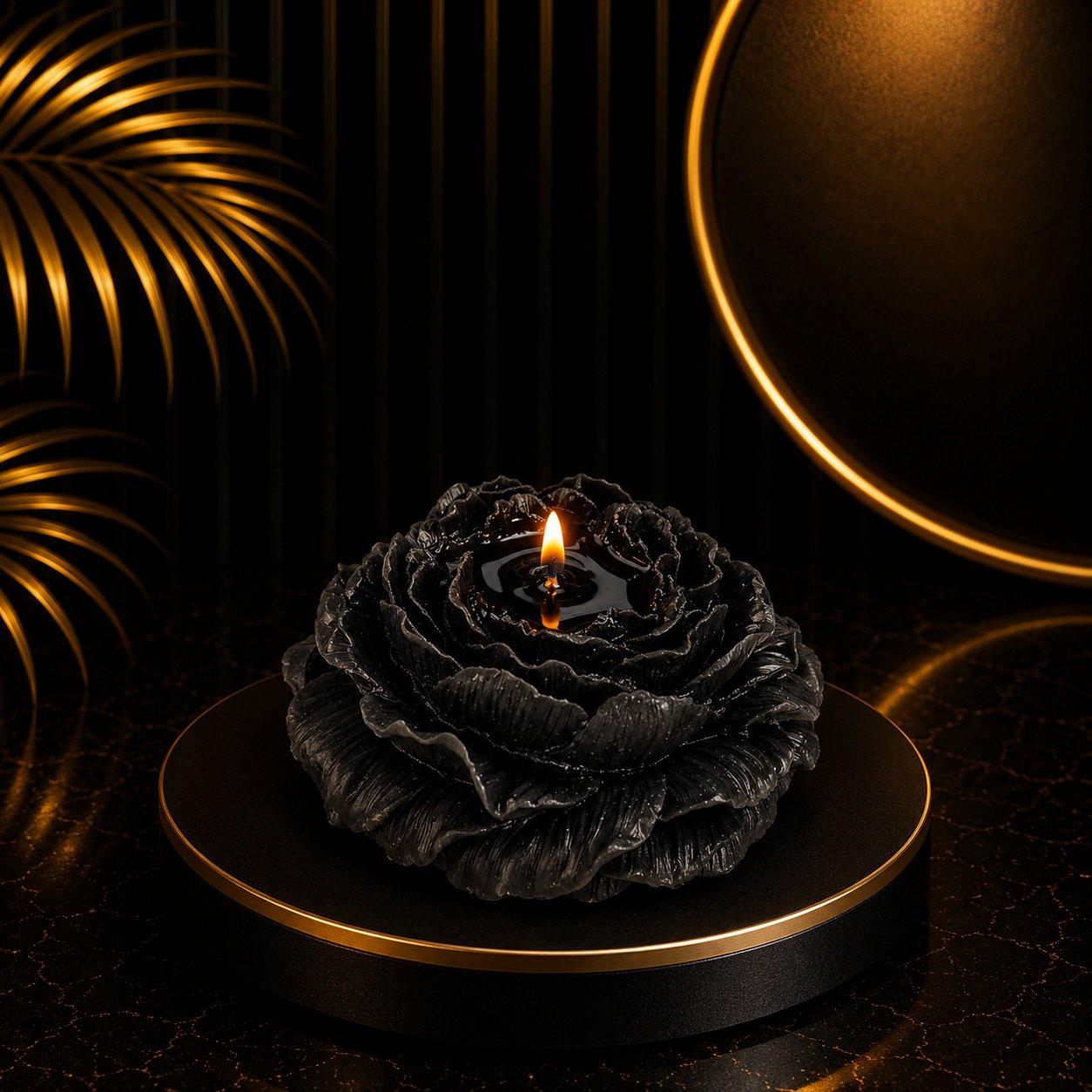Flower Candle 4