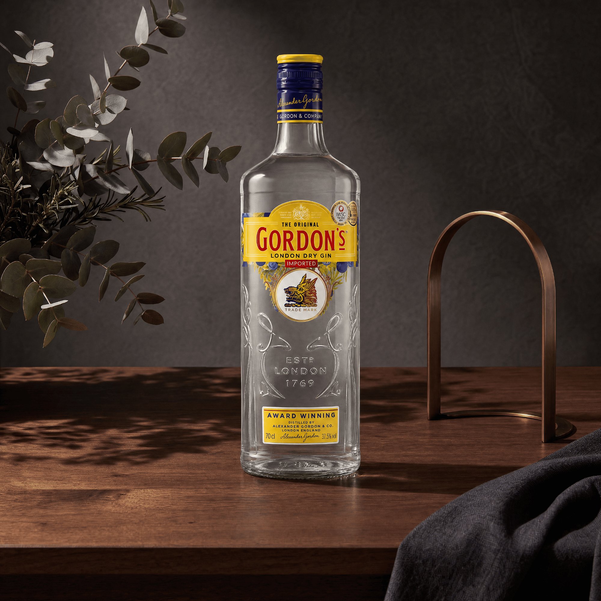 GORDON'S LONDON DRY GIN – 1L