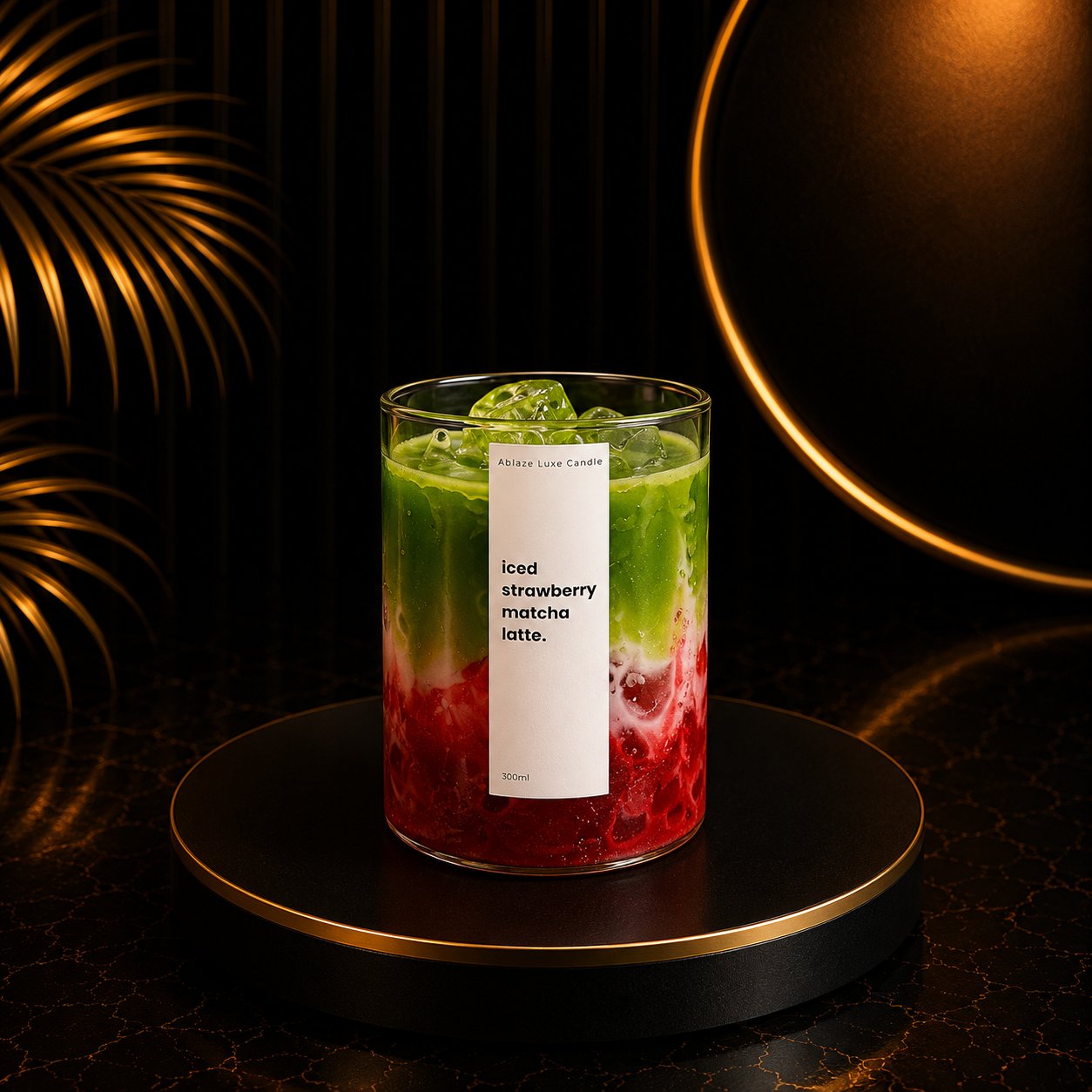 Strawberry Matcha Latte
