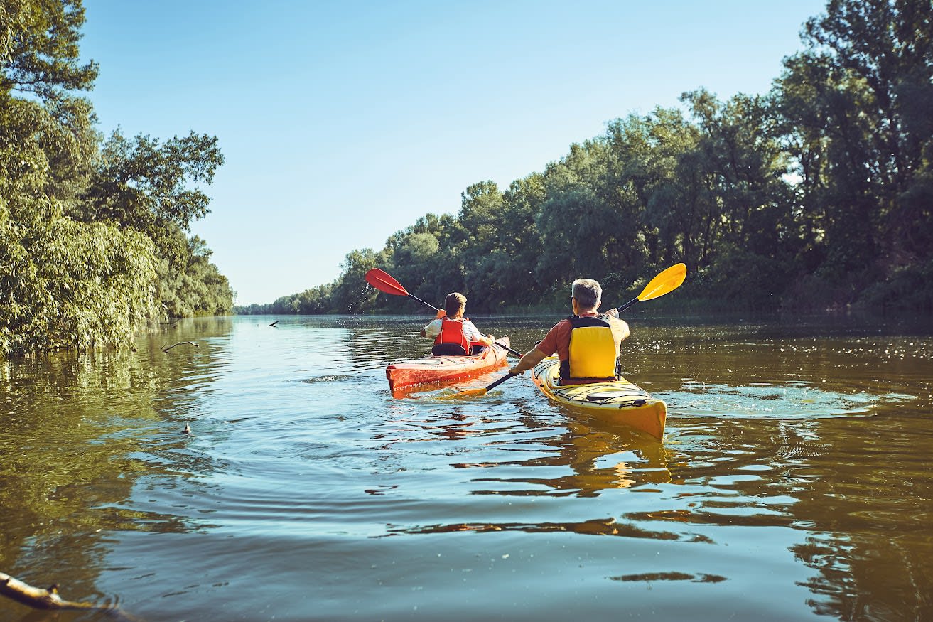 Canoë sur la Dordogne