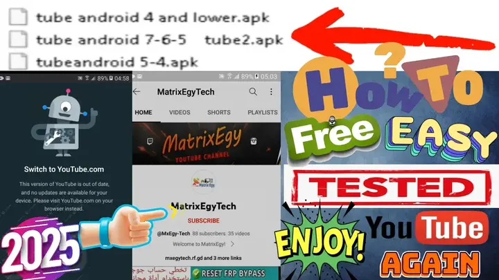 YouTube Video How to Fix 