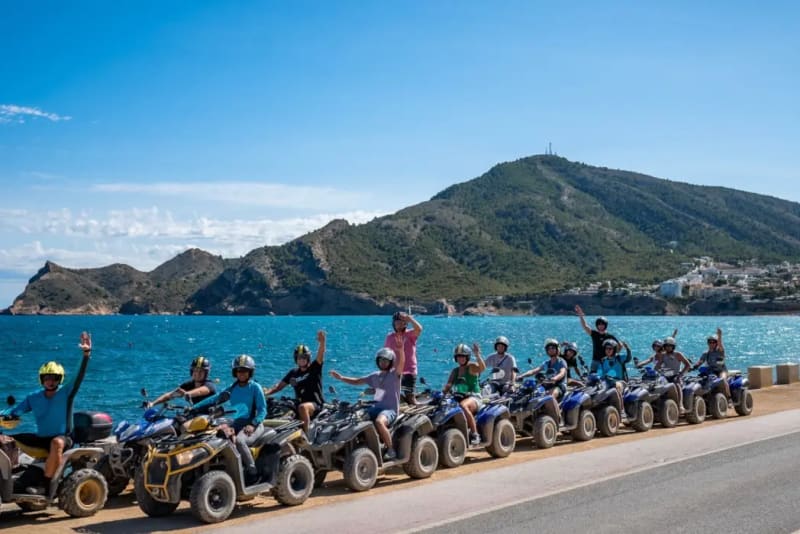Ruta en Quad por Sierra Helada y Altea con traslado desde Alicante