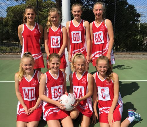 netball players warrandyte