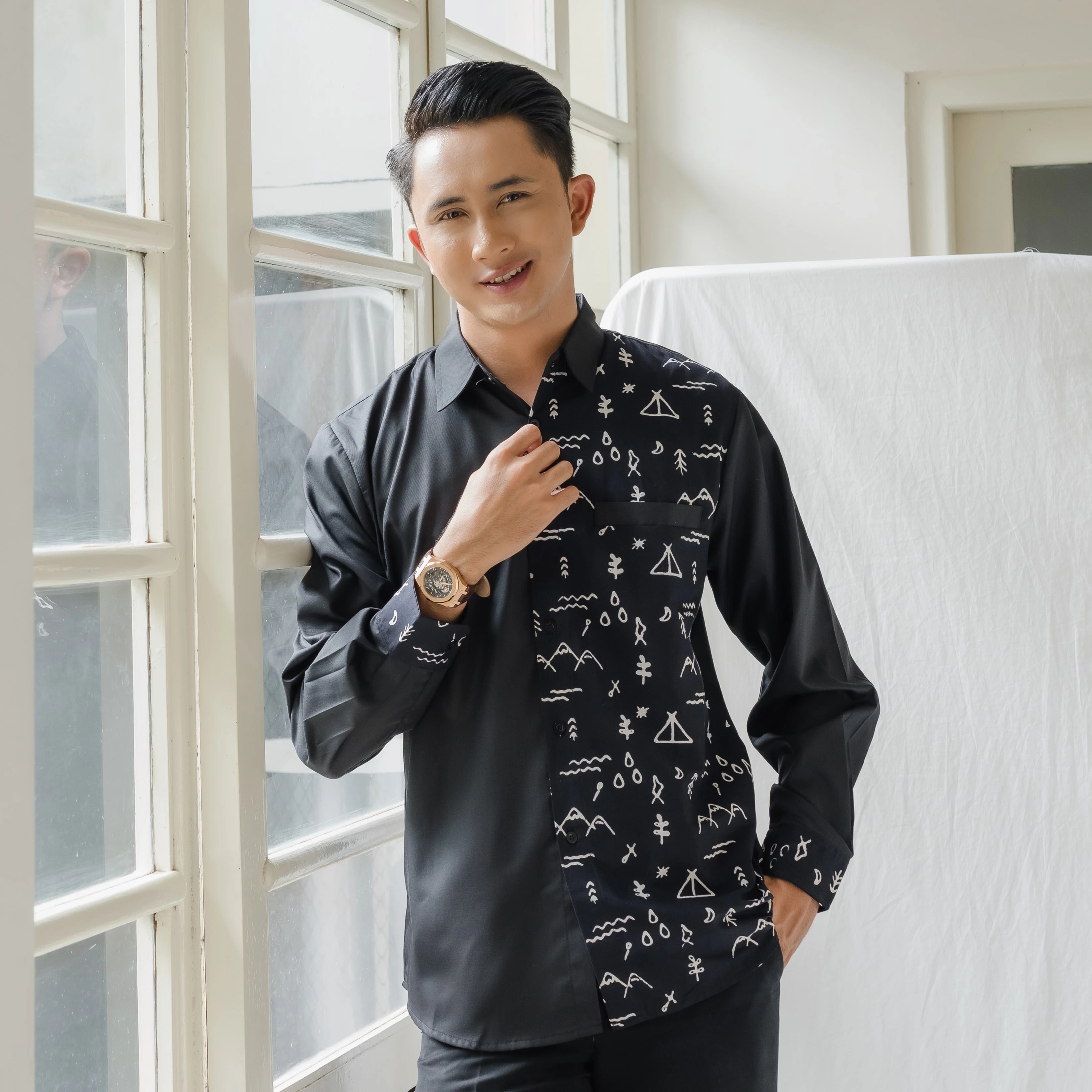 Semi Kemeja Lengan Panjang 2