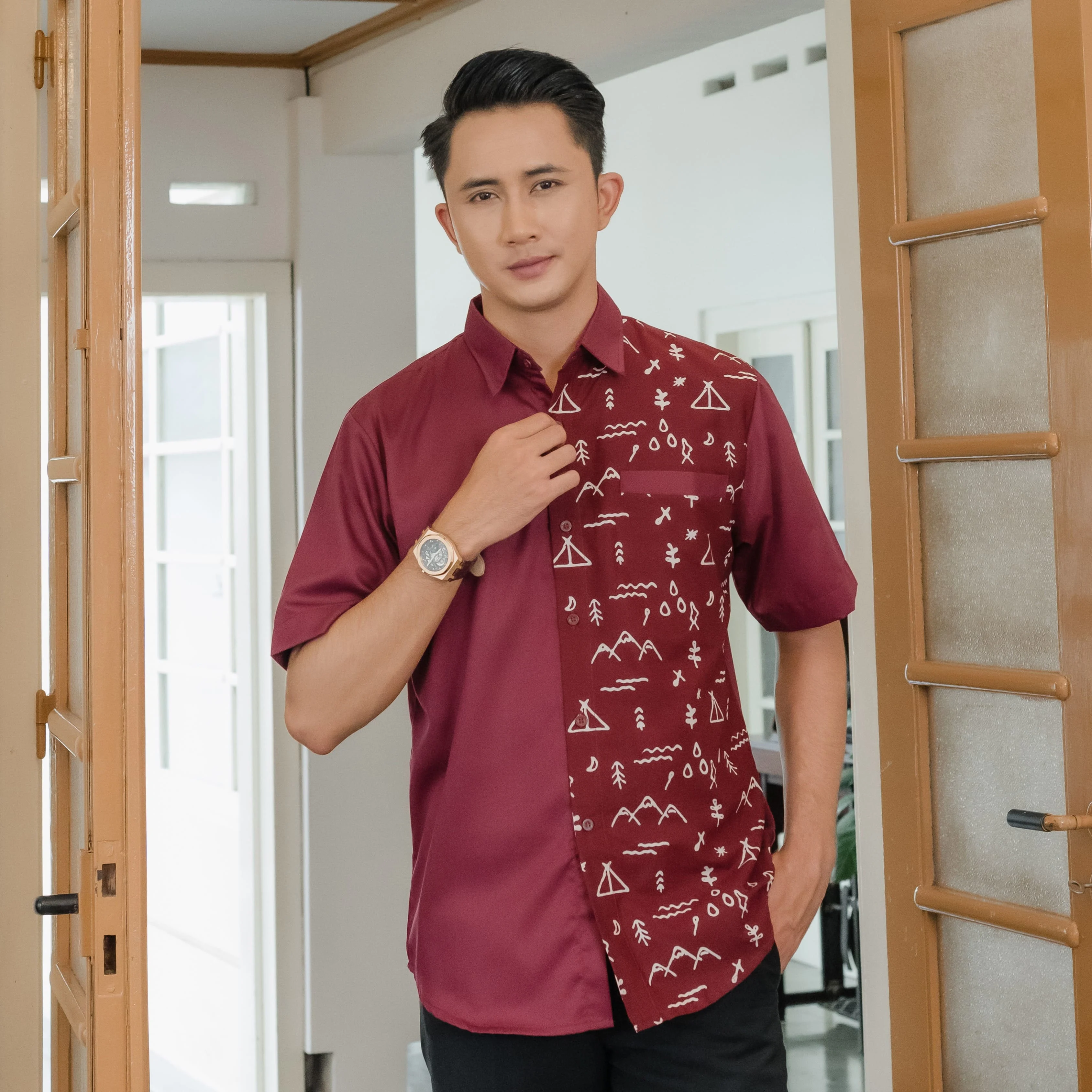 Semi Kemeja Lengan Pendek 2