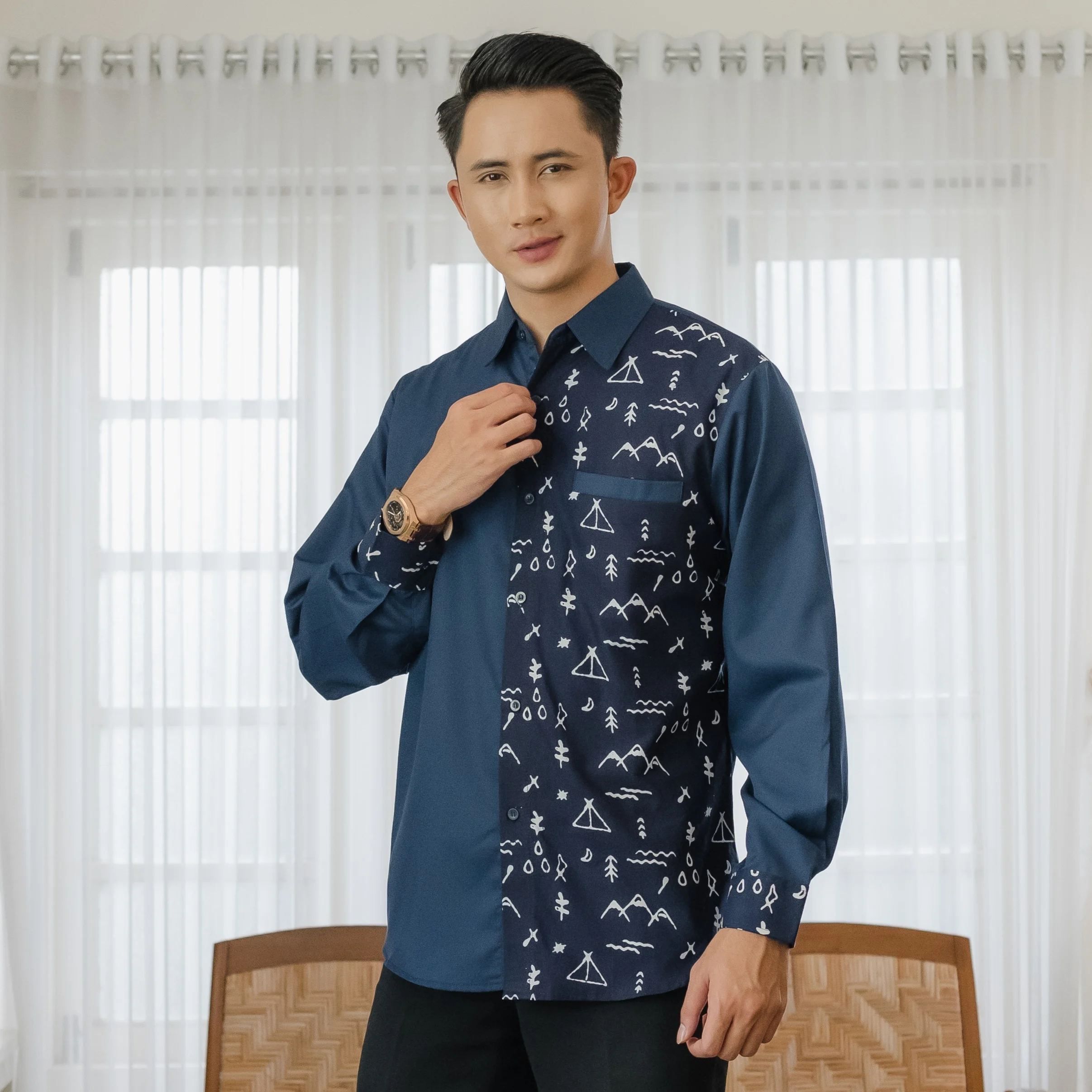 Semi Kemeja Lengan Panjang 3