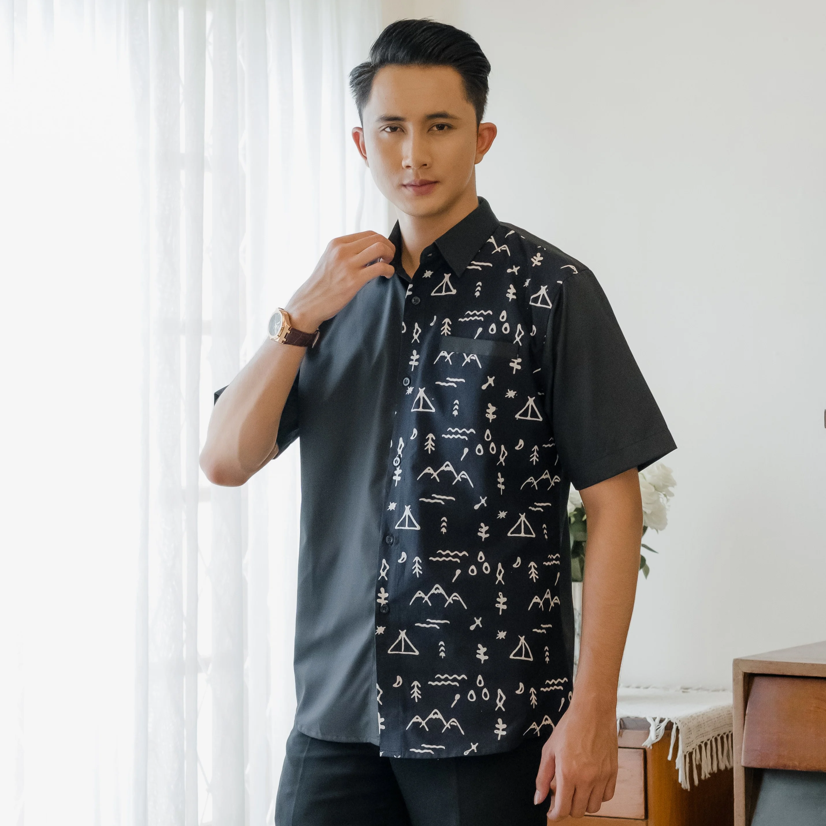 Semi Kemeja Lengan Pendek 3