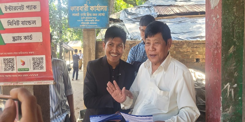 পার্বত্য চট্টগ্রামে স্থায়ী শান্তি, সহাবস্থানের লক্ষ্যে সিএইচটি সম্প্রীতি জোটের লিফলেট বিতরণ