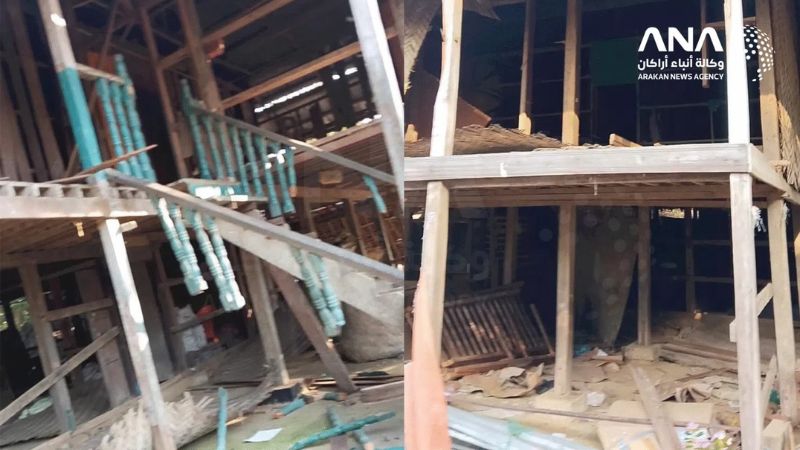 শিবির নির্মাণে রোহিঙ্গাদের বাধ্য করছে আরাকান আর্মি, না করলে জরিমানা