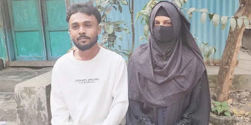 প্রেমের টানে শ্রীলঙ্কান তরুণীর ফেনীতে আগমন