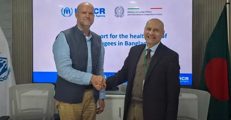 রোহিঙ্গাদের স্বাস্থ্যসেবায় ১ মিলিয়ন ইউরো সহায়তা দিল ইতালি