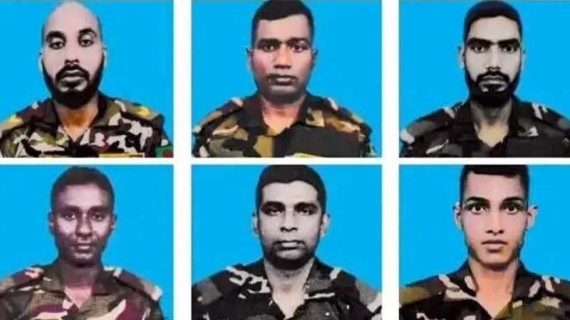 সুদানে নিহত বাংলাদেশ সেনাবাহিনীর ছয় শান্তিরক্ষীর মরদেহ দেশে এসেছে