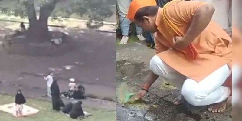 নামাজের স্থান ‘গোমূত্র দিয়ে পবিত্র’ করলেন বিজেপি এমপি