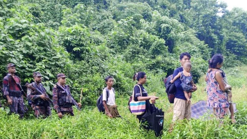 আগস্টে রোহিঙ্গাসহ ৫৪৬ জনকে মিয়ানমারে ফেরত পাঠাল বিজিবি