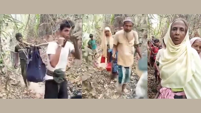 আরাকান আর্মির নির্যাতনে ফের বাংলাদেশমুখী রোহিঙ্গাদের ঢল