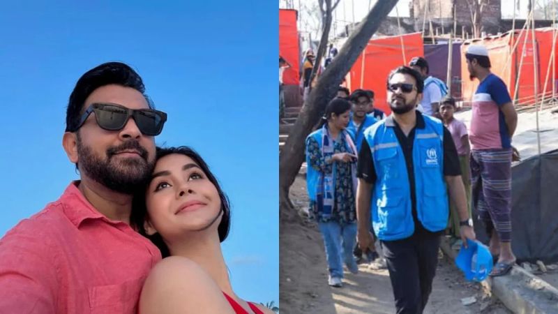 মধুচন্দ্রিমা শেষ করেই রোহিঙ্গা ক্যাম্পে কেন তাহসান?