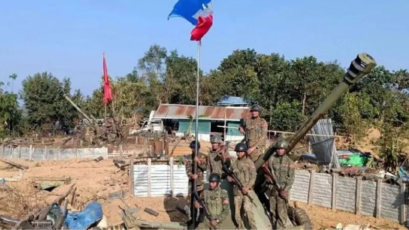 মিয়ানমার-বাংলাদেশ সীমান্তের ২৭০ কিলোমিটার আরাকান আর্মির নিয়ন্ত্রণে