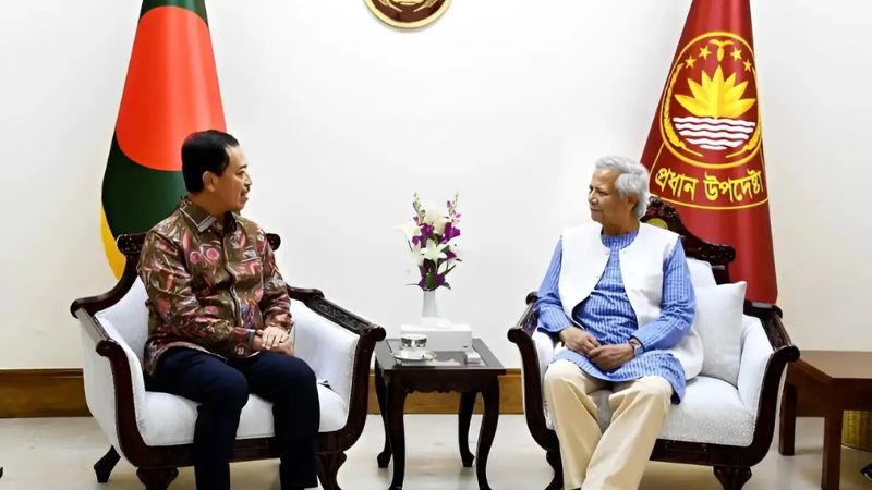 আসিয়ান সদস্যপদে ইন্দোনেশিয়ার সমর্থন চাইলেন ড. মুহাম্মদ ইউনূস