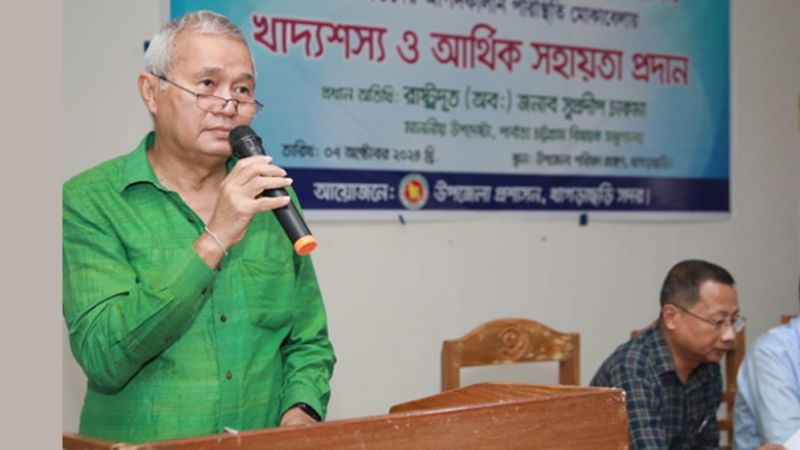 সরকারের প্রধান উদ্দেশ্য বৈষম্যহীন শান্তিপূর্ণ পরিবেশ: উপদেষ্টা সুপ্রদীপ চাকমা