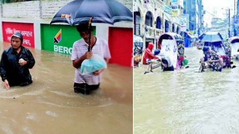 পানিতে ভাসছে চট্রগ্রাম, প্রস্তুত ২৯০টি মেডিকেল টিম