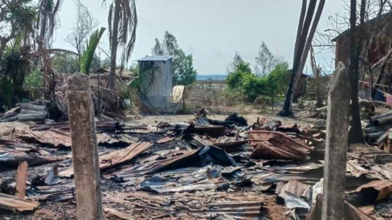 মিয়ানমারে রোহিঙ্গাদের ওপর ড্রোন হামলা, ‘নিহত ২০০’